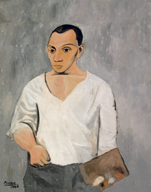 Pablo Picasso. Autorretrato con paleta. 1906. VEGAP.