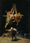 Francisco de Goya, Vuelo de brujas, 1797. Museo Nacional del Prado, Madrid