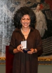 Doris Salcedo en la entrega de los Premios Velázquez 2010
