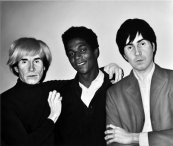 Andy Warhol, Jean-Michel Basquiat y Kepa Garraza. Nueva York, 1983