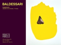 Cartel de la exposición Baldessari en Proyecto Paralelo