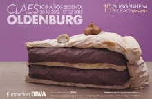 Cartel de la exposición de Claes Oldenburg