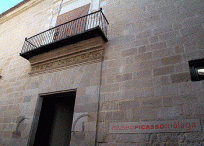 Fachada del Museo Picasso Málaga