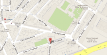 Captura de búsqueda de la Calle Dr. Fourquet en Google Maps