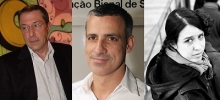 Ivo Mesquita, Adriano Pedrosa y Thereza Farkas