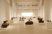 Vista de la exposición de Eduardo Arroyo en el CAC de Málaga