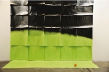 Green Gradient with Orange, de José Hidalgo-Anastacio