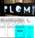 Plom Gallery y Cyan Art gallery