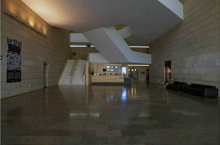 Hall de entrada del Ivam de Valencia