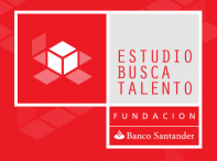 Logo de Estudio Busca Talento de la Fundación Banco Santander