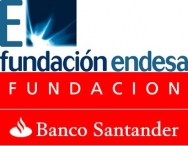 Logos de las fundaciones Endesa y Banco Santander