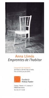 Anna Llimós, Empremtes de l´habitar