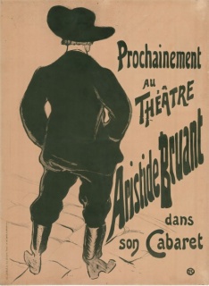 Henri de Toulouse-Lautrec, Aristide Bruant dans son Cabaret, 1893 © Colección Joseluis Rupérez