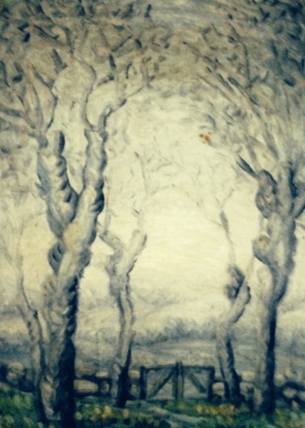 Pesqueira, Paisaje.oleolienzo.774x56cm