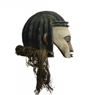 01 bozo, Mali máscara casco, 30-27-34cm, perfil copia