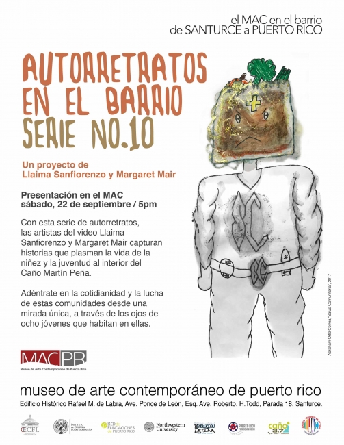 Autorretratos en el barrio, Serie No. 10. Imagen cortesía Museo de Arte Contemporáneo de Puerto Rico (MAC)