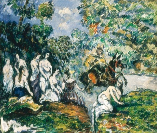 Paul Cézanne. Escena legendaria o Sancho en el agua, ca. 1878. Colección Pérez Simón © Arturo Piera — Imagen cortesía de CentroCentro