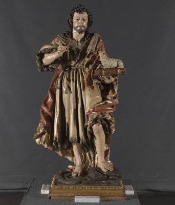 an Juan Bautista Juan de Mesa y Velasco Madera policromada, 168, 3 x 81 x 71 cm. Peso 79. 2Kg 1623-1627 Madrid, Museo Nacional del Prado — Imagen cortesía del Museo Nacional del Prado