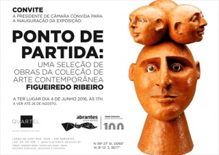 onto de partida: Uma seleção de obras da coleção de arte contemporânea Figueiredo Ribeiro