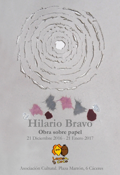 Obra sobre papel Hilario Bravo