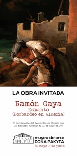 Ramón Gaya. Espanto. Bombardeo en Almería (1937)