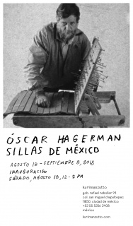 Óscar Hagerman. Sillas de México