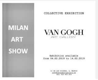Milán art show