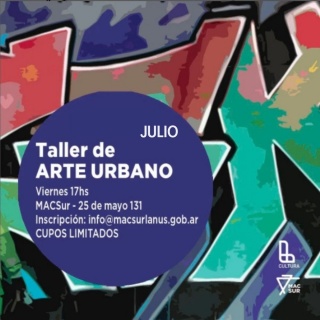 Taller de Arte Urbano - Julio
