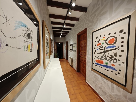 Miró y el tapiz de Sant Cugat