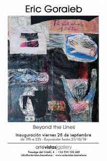 Eric Goraieb, Beyond the lines — Cortesía de Artevistas Gallery