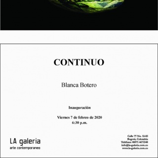 Blanca Botero. Continuo