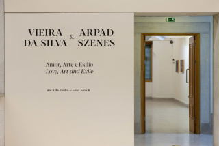 Amor, arte e exílio. Vista de la exposición — Cortesía de la Fundação Museu Arpad Szenes