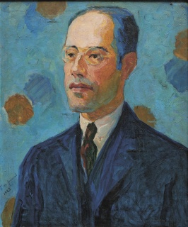 Tarsila do Amaral, Portrait of Mário de Andrade, 1922