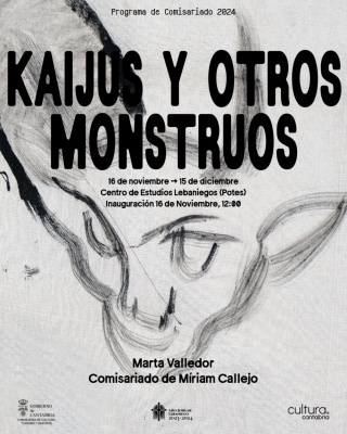 Marta Valledor_Kaijus y otros monstruos. Diseño de cartel: Carlos Almagro