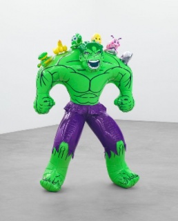 Jeff Koons, Hulk (Friends), 2004–12. Cortesía Jeff Koons y Gagosian Gallery