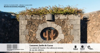 Lanzarote, jardín de cactus. La cantera de Guatiza y los cultivos en terrenos de una isla volcánica