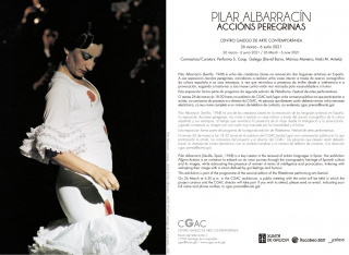Pilar Albarracín. Acciones peregrinas