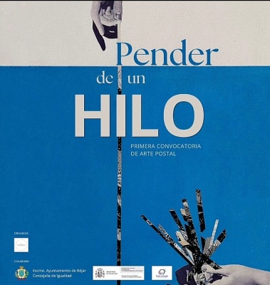 Arte Postal Pender de un Hilo