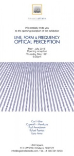Line, Form and Frequency, an Optical Perception