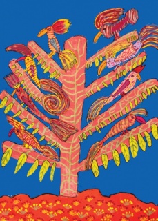 Juan Carlos Bernardino, El árbol de la Vida (ganador del Premio de Ilustración Plena Inclusión Madrid - Loewe)