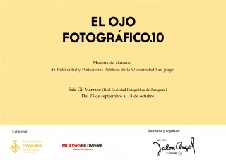 Cartel Exposición "El Ojo Fotográfico.10"