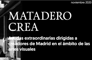Matadero crea - Ayudas extraordinarias dirigidas a creadores de Madrid en el ámbito de las artes visuales