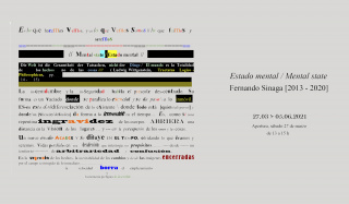 Estado Mental  / Mental state. Fernando Sinaga [2013-2020]