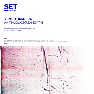 Sergio Barrera. White+Violaceous+Negative