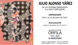 Flyer Julio Alonso Yáñez