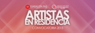 Artistas en Residencia 2015 ArteCentro