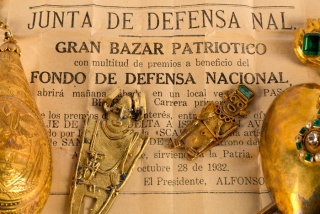 PATRIOTISMO Y PATRIMONIO EN TIEMPOS DE GUERRA: LAS ALHAJAS PARA LA GUERRA CONTRA EL PERÚ, 1932 - 1933. Imagen cortesía Museo Nacional de Colombia