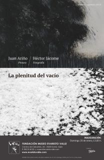 La plenitud del vacío. Juan Ariño, pintura / Héctor Jácome, fotografía