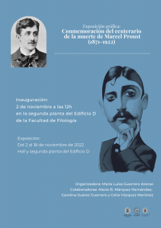 Exposición gráfica sobre Marcel Proust