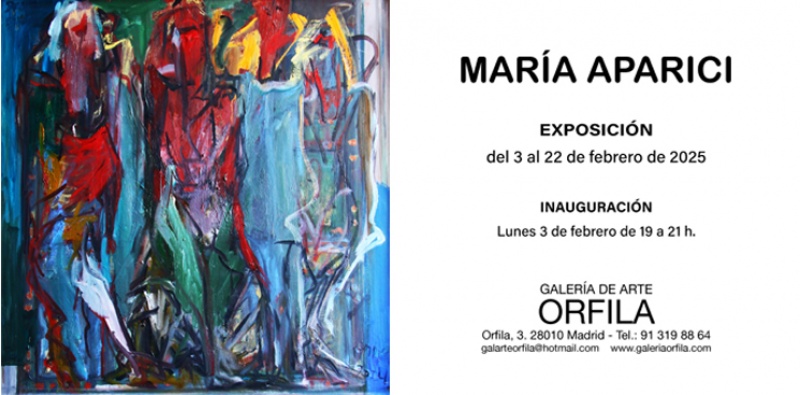 Flyer María Aparici